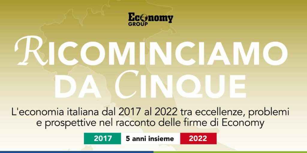 Copertina Evento 2022 "Ricominciamo da cinque"